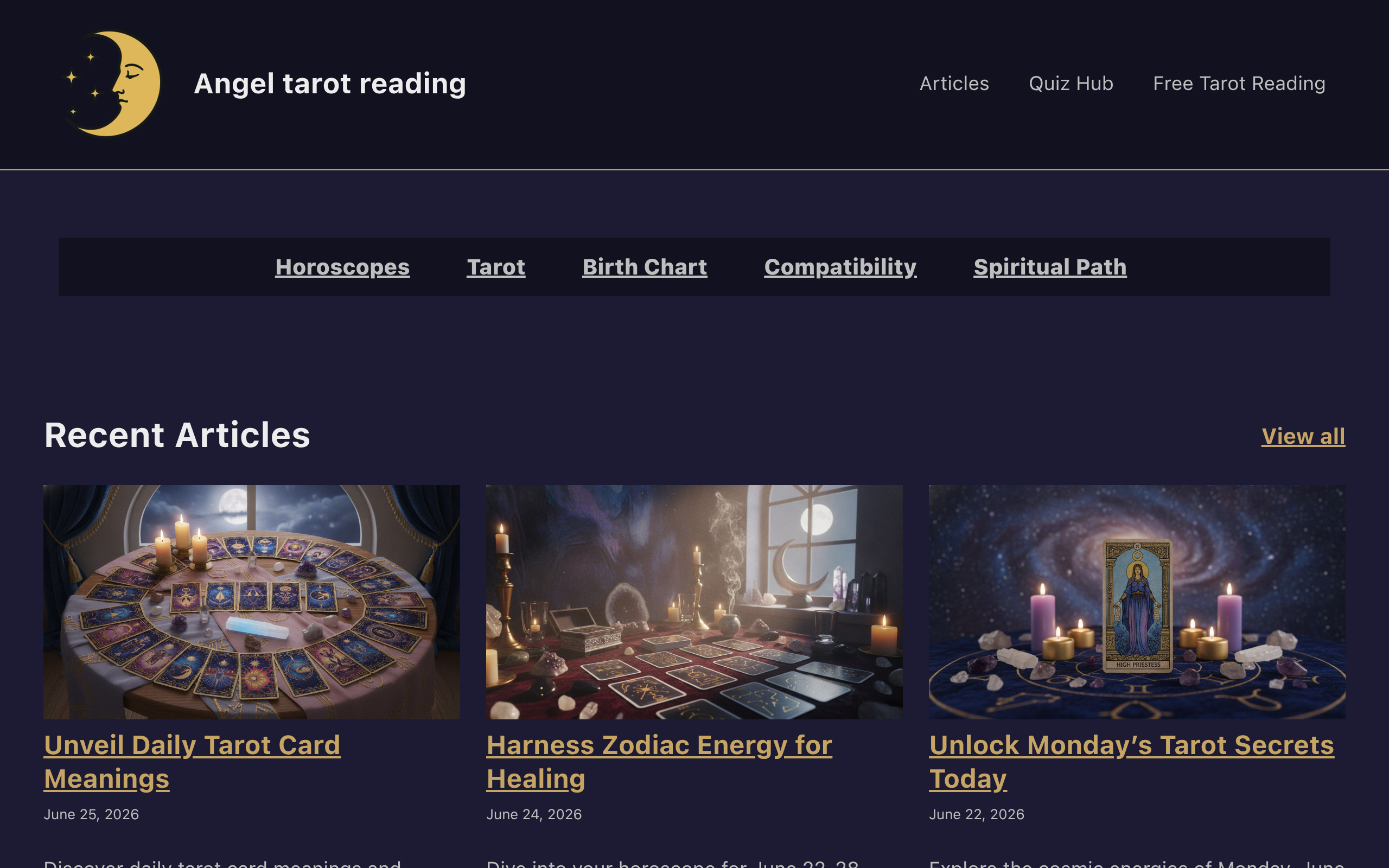 Angel Tarot Reading preview