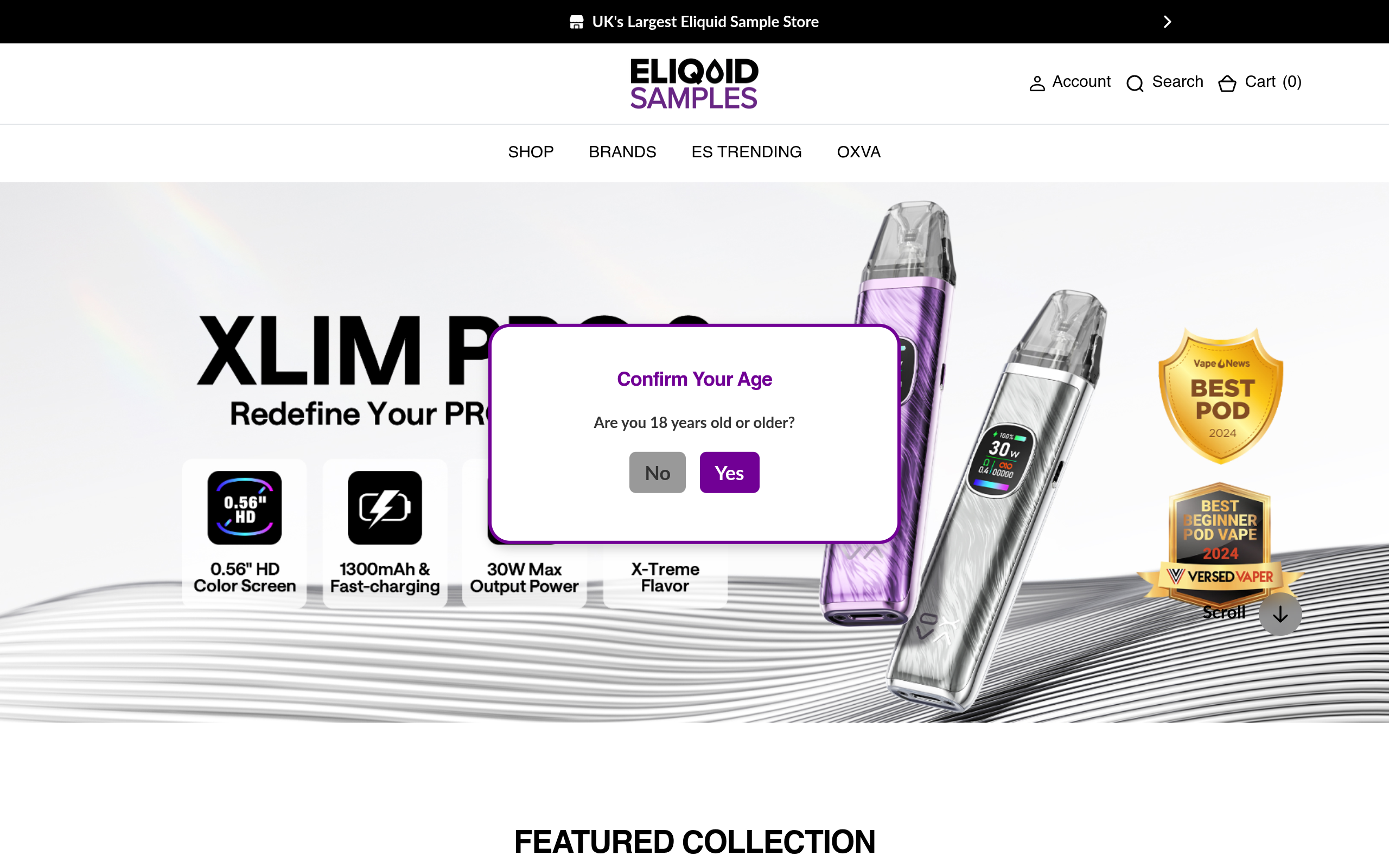 Eliquid Samples preview