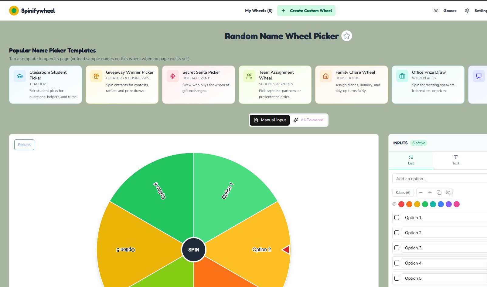 Spinifywheel preview